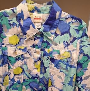 Ruby Rd. floral jacket